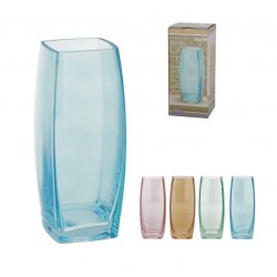 Vaza stikl. 21*8cm spalv. SPRING