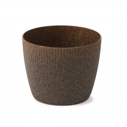 Vazonas plast. 21.5*26cm MAGNOLIA coffee