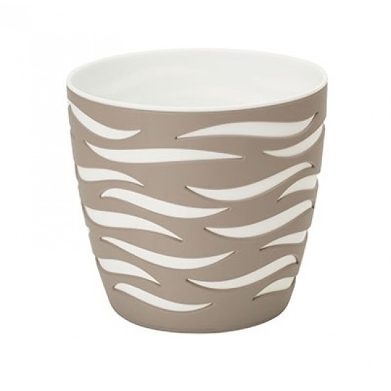 Vazonas plast. s/l 21*23cm Sahara DUO Vazonas plast. s/l 21*23cm Sahara DUO