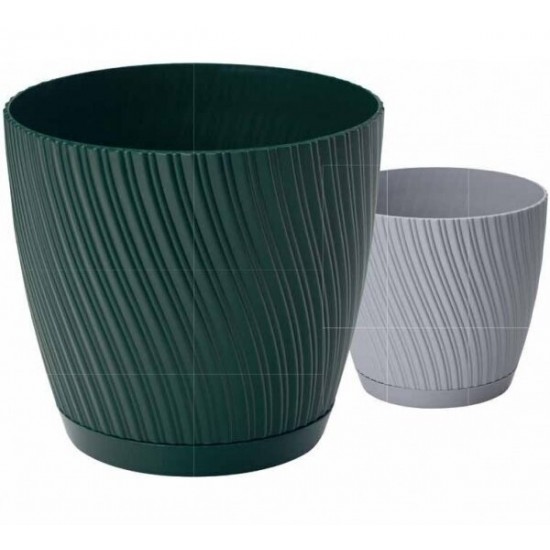 Vazonas plast. s/l 24.5*27cm Form Vazonas plast. s/l 24.5*27cm Form