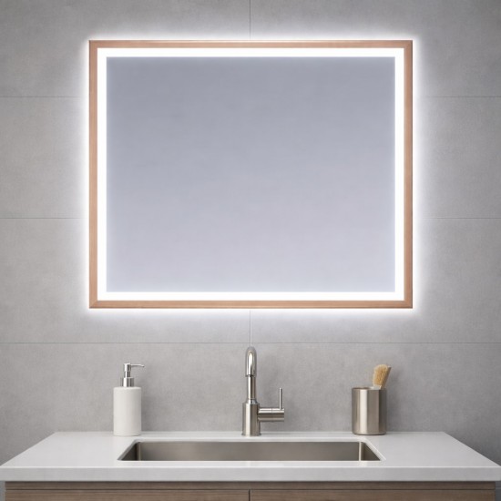 Veidrodis AC003 su LED apšvietimu 1200x700x40