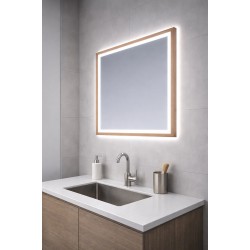 Veidrodis AC003 su LED apšvietimu 800x700x40