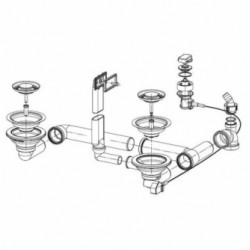 Ventilis FRANKE plautuvės EFX 620-78, d 3