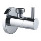 Ventilis kampu chrom. 1/2x3/8