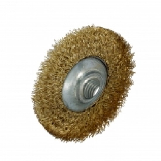 Vielinis šepetys varine viela 120 mm. M14 Vielinis šepetys varine viela 120 mm. M14
