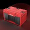 Vieno stalčiaus įrankių dėžė, 2.0 RED UHD Custom, QBRICK ONE