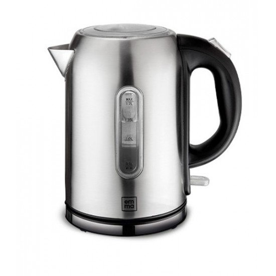 Virdulys elektrinis EMMA INOX 1.7L 2000W Virdulys elektrinis EMMA INOX 1.7L 2000W