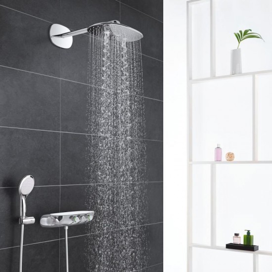 Virštinkinė termostatinė dušo sistemos dalis dušo sistema Rainshower System SmartControl 360 DUO, chromas