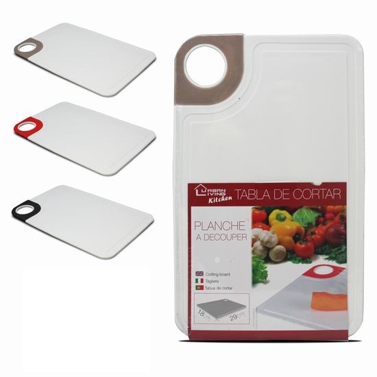 Virtuvės įrankiai Lentelė pjaustymui plast. 23*15*0.5cm 0564