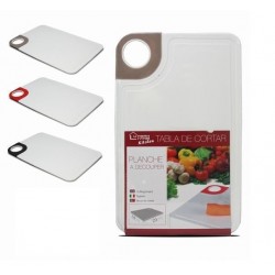 Virtuvės įrankiai Lentelė pjaustymui plast. 35*24*0.5cm CRIS