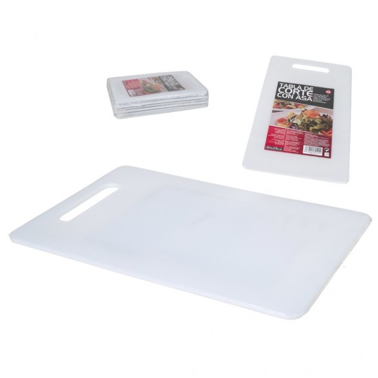 Virtuvės įrankiai Lentelė pjaustymui plast. 40*25*0.6cm