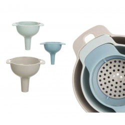 Virtuvės įrankiai Piltuvėliai plast. 6/8/10cm 3vnt 92600