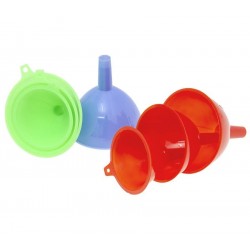 Virtuvės įrankiai Piltuvėliai plast. 8/10/12cm 3vnt