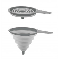 Virtuvės įrankiai Piltuvėlis plast. 26.5*12*14cm sulankstomas L-931