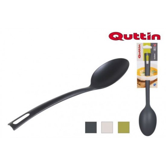 Virtuvės įrankiai Šaukštas plast. 29cm QT-2373 spalv.