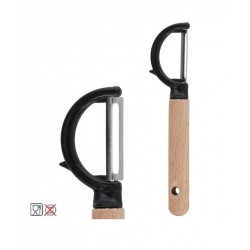Virtuvės įrankiai Skustukas daržovėms 18cm med. rank. ARGOS