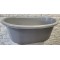 Vonelė plast. 30L 58*38*24cm ovali 0001