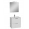 Vonios kambario baldų komplektas Vitra Mia, 60 cm baltas