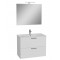 Vonios kambario baldų komplektas Vitra Mia, 80 cm baltas