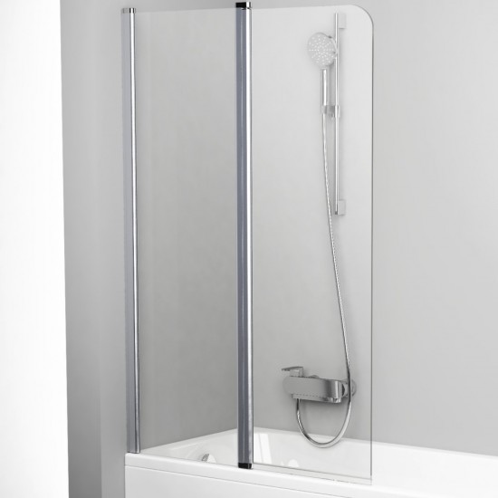 Vonios sienelė Ravak Chrome CVS2 100, kairė, satin profilis Vonios sienelė Ravak Chrome CVS2 100, kairė, satin profilis
