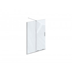 Walk-In dušo kabina Ravak Roll, ROWI 100, blizgi+stiklas Transparent
