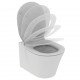 WC pakabinamas Ideal Standard Connect, Air Aquablade, su paslėptais tvirtinimais ir soft-close dangčiu WC pakabinamas Ideal Standard Connect, Air Aquablade, su paslėptais tvirtinimais ir soft-close dangčiu