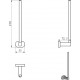 WC popieriaus laikiklis Ravak Chrome, CR 420.00 WC popieriaus laikiklis Ravak Chrome, CR 420.00