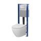 WC rėmo komplektas Cersanit, C676 System 40, sūkurinis