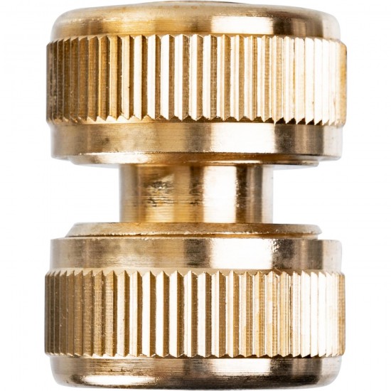 Žalvarinė 1/2'' žarnų jungtis Žalvarinė 1/2'' žarnų jungtis