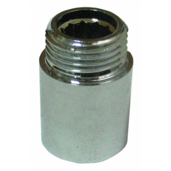 Žalvarinis chromuotas pailginimas VIEGA, d 1/2', , 10 mm