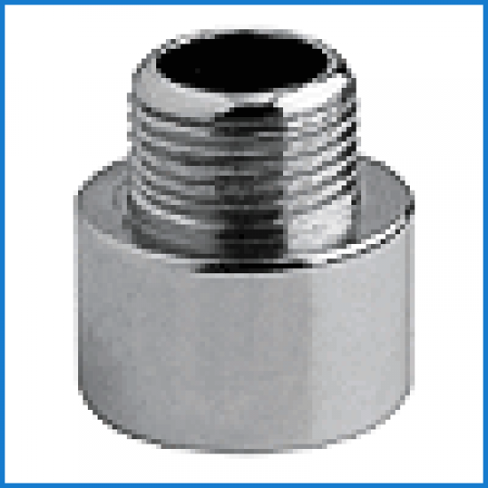 Žalvarinis chromuotas perėjimas, d 1/2''-3/4'', išorė-vidus