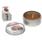 Žvakė met. indelyje 6*6*3cm 40gr aroma Coffe