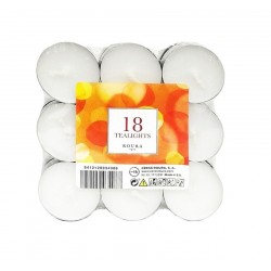 Žvakės tabletės baltos 18vnt. aroma ROURA